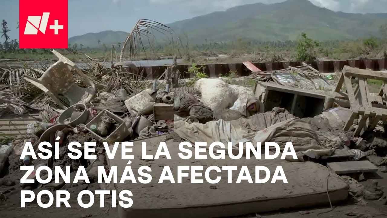 Coyuca de Ben&iacute;tez, segunda zona m&aacute;s afectada por hurac&aacute;n Otis - En Punto