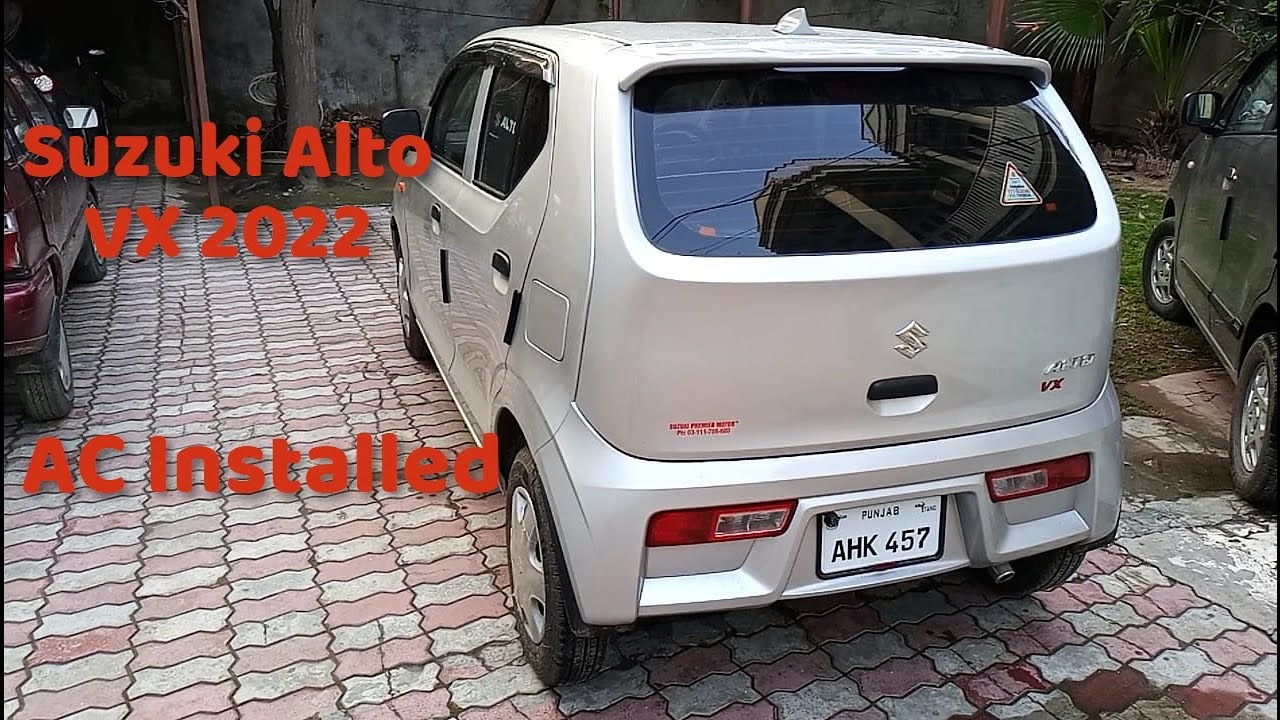 Finally AC Installed In My Alto VX 2022 | AC Cost | Performance | ECU Wiring | Hussain Fareed Vlogs