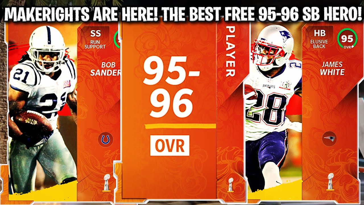MAKERIGHTS ARE HERE! THE BEST FREE 95-96 SUPER BOWL PAST PLAYER TO PICK! | MADDEN 21 ULTIMATE TEAM
