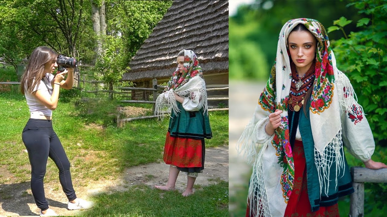 Фотосессия с естественным светом в Украине! За кадром