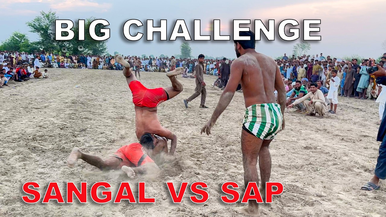 Tariq Sangla VS Amir Parvez Sap | Big Challenge Kabaddi Match 🔥