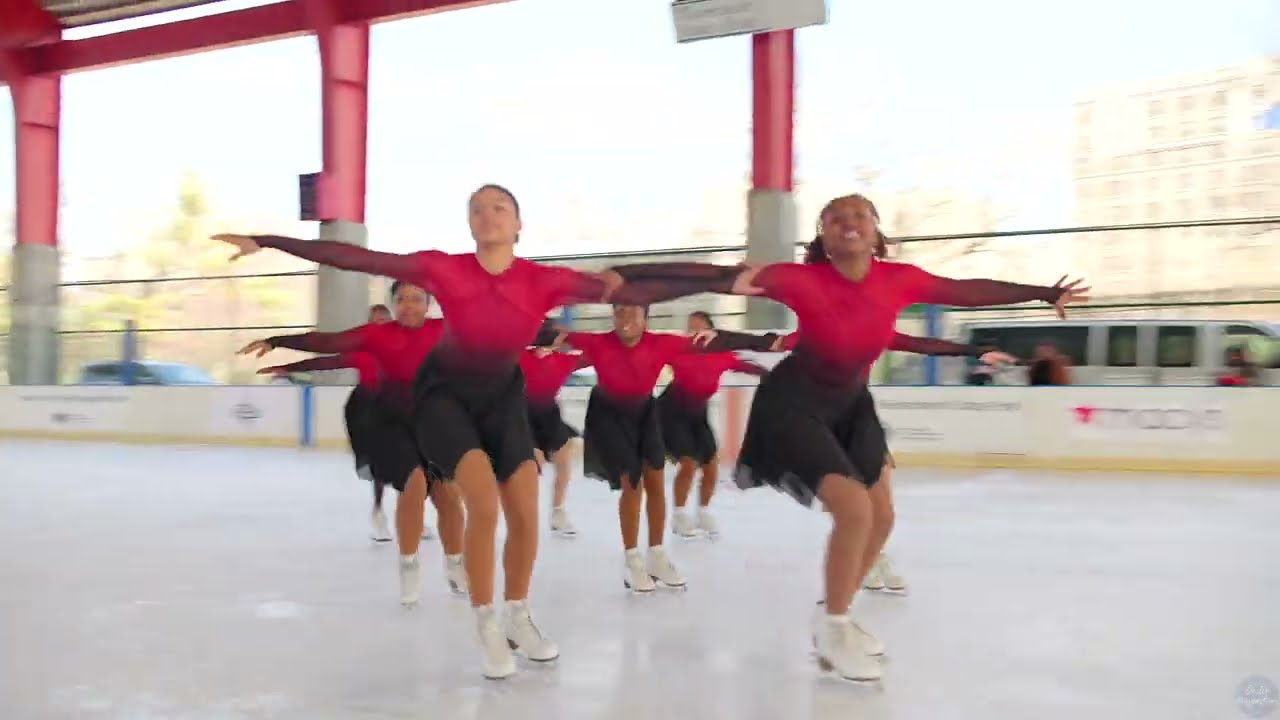 Synchronized Skating in Harlem with @FigureSkatingHarlem (2023 Showcase Performance, Pre-Juve Team)