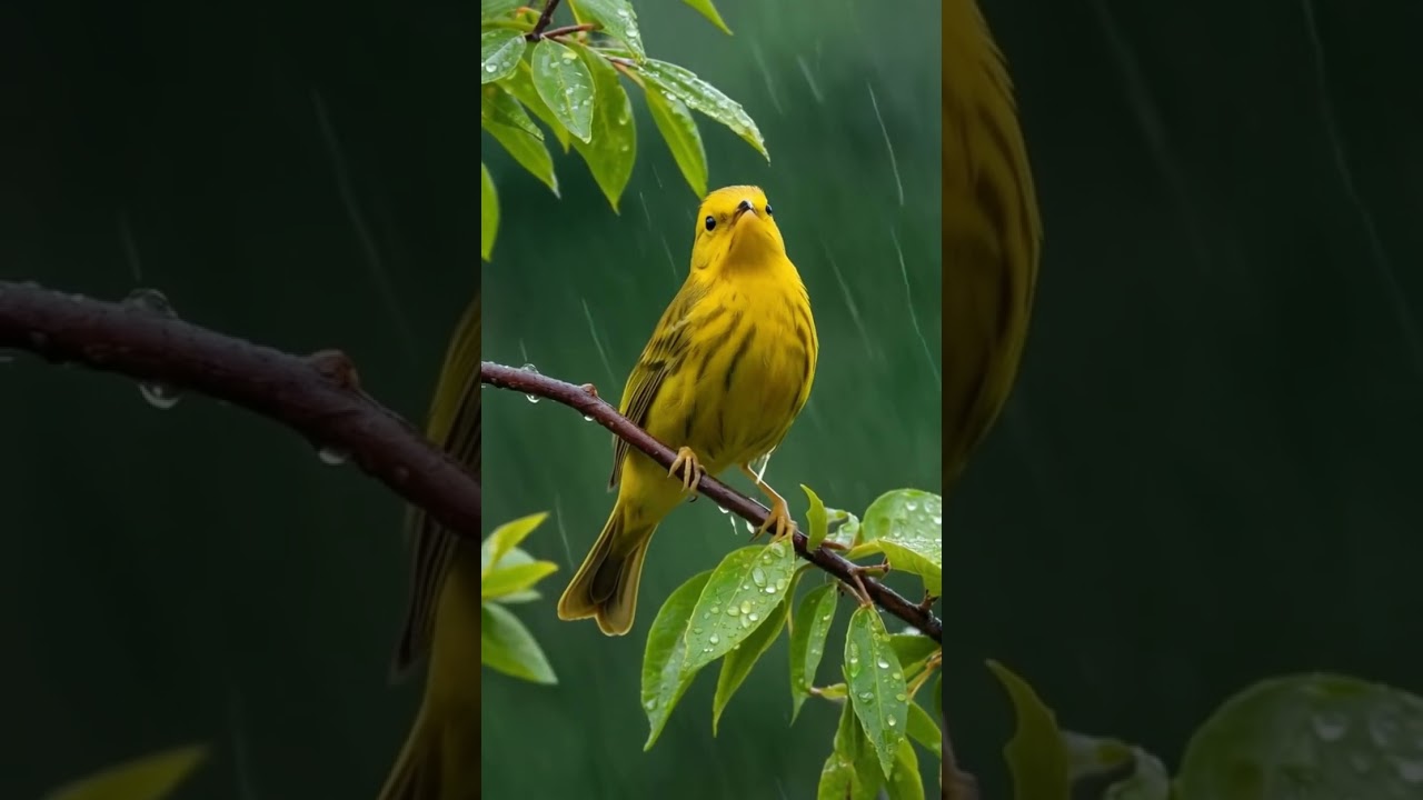 Sunny Feathers, Sweet Tunes: Meet the Yellow Warbler!
