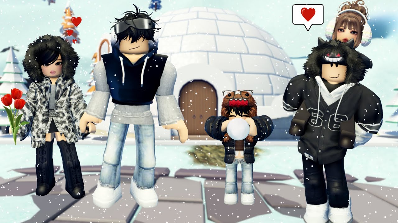 KELUARGA BOKIR SAMPAI DI GUNUNG BERSALJU | 💖 Livetopia Roleplay Roblox Indonesia