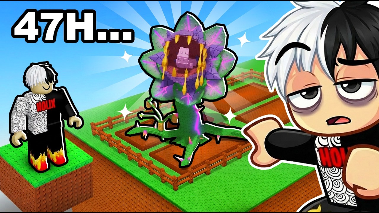 I PLAYED FOR 48H TO GROW A GIGA VENOM SPITTER in GROW A GARDEN 2!