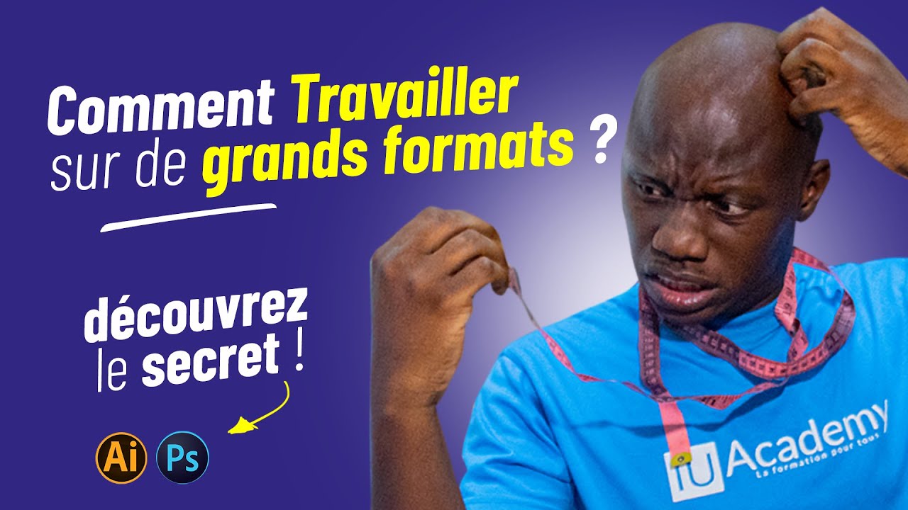 Comment TRAVAILLER sur de GRANDS FORMATS ???? Je te montre le secret 😋