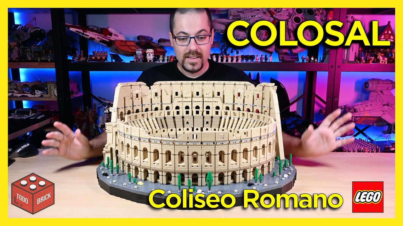 El Coliseo Romano de LEGO: set 10276 más grande hasta 2021 (aburrido de montar, increíble de ver)