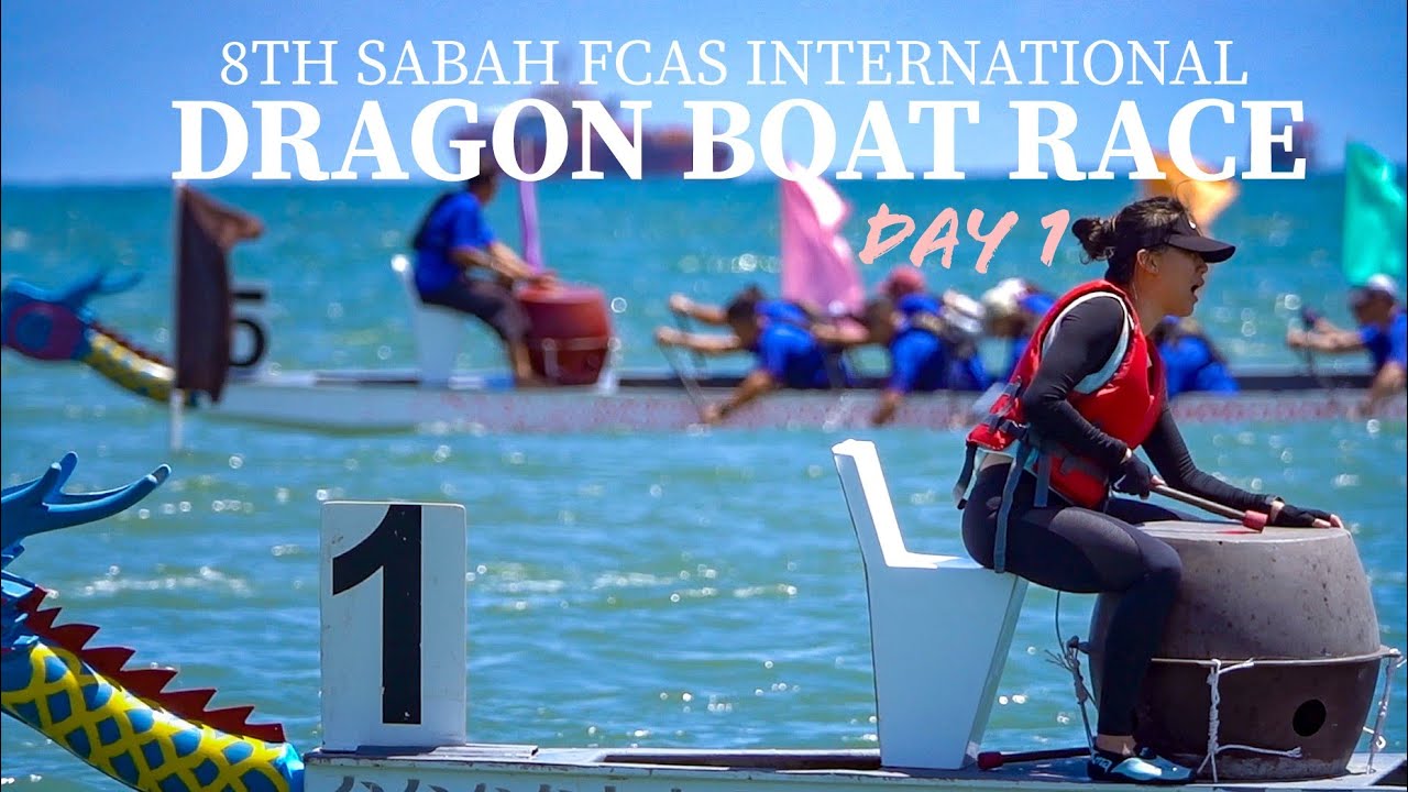 8TH Sabah FCAS International Dragon Boat Race 2023, Likas Bay, Kota Kinabalu, Sabah, Malaysia (Pt.1)