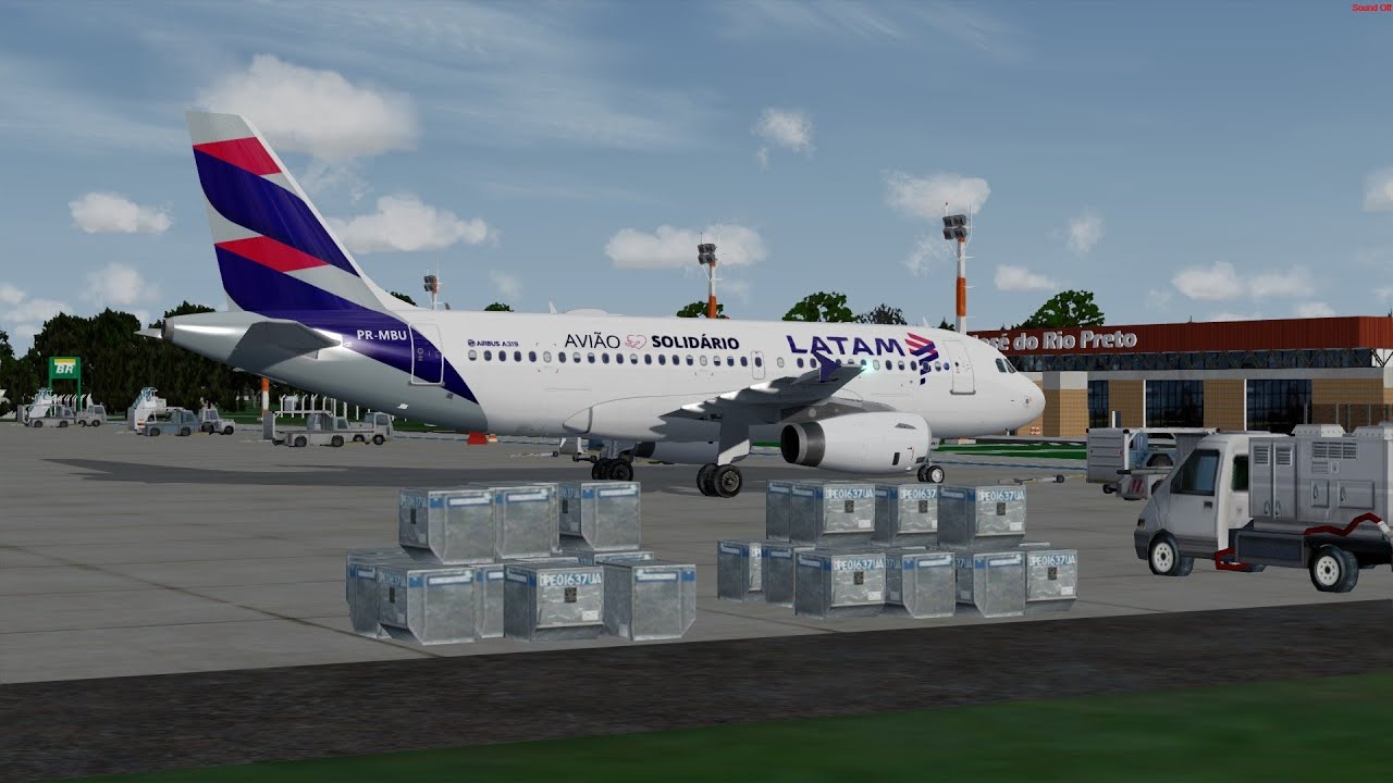 [[P3Dv4] Airbus A319 LATAM Brasil | São Jose do Rio Preto (SJP) - São Paulo (CGH)