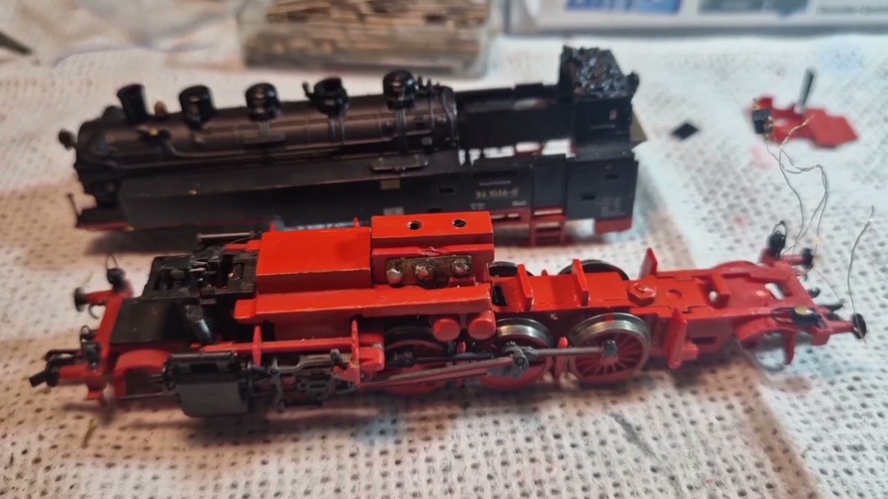 BR86 DR, Fa. Tillig. Umbau auf Sound, Staco, GA Motor.