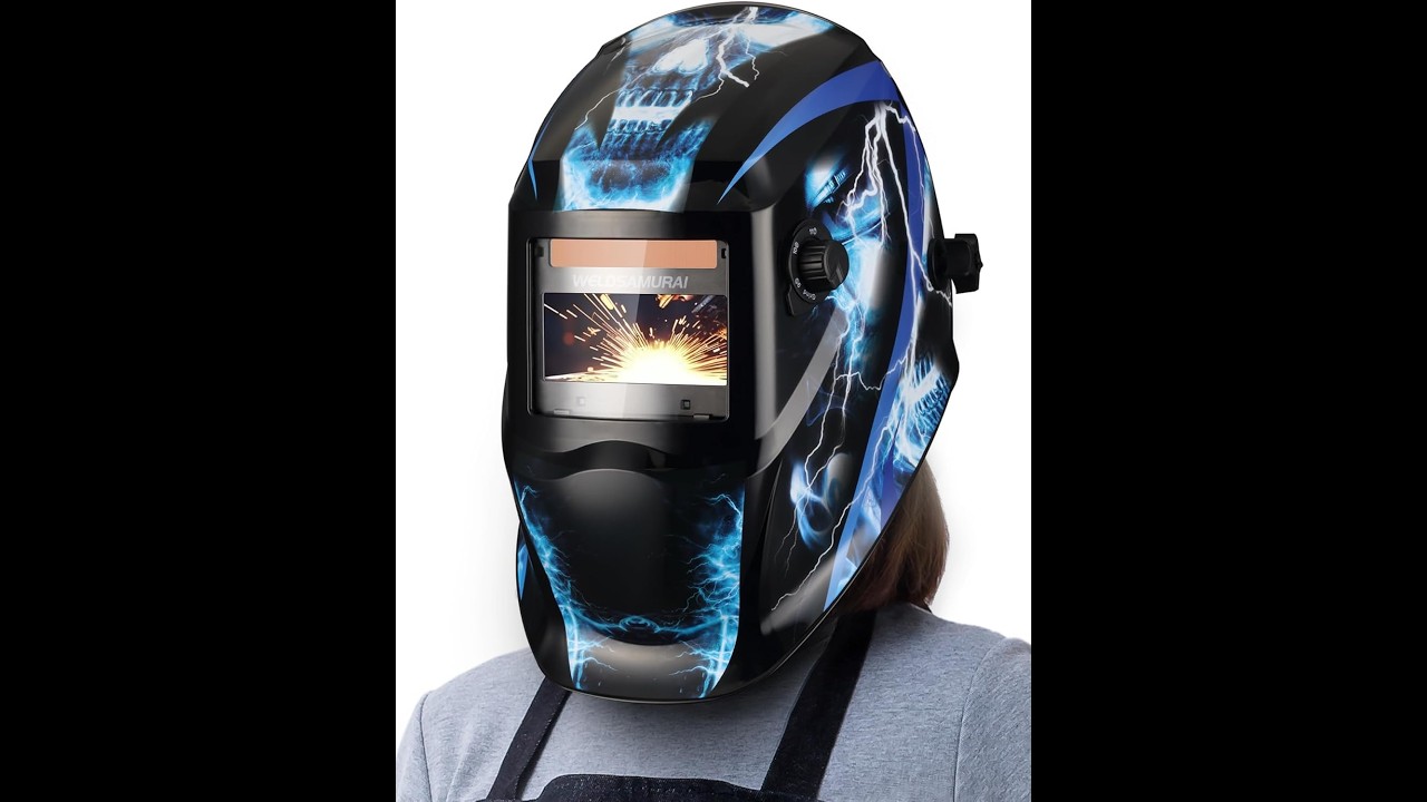 Weldsamurai Multi-Shade Welding Helmet Review - Pros & Cons - Weldsamurai Auto Darkening Welding