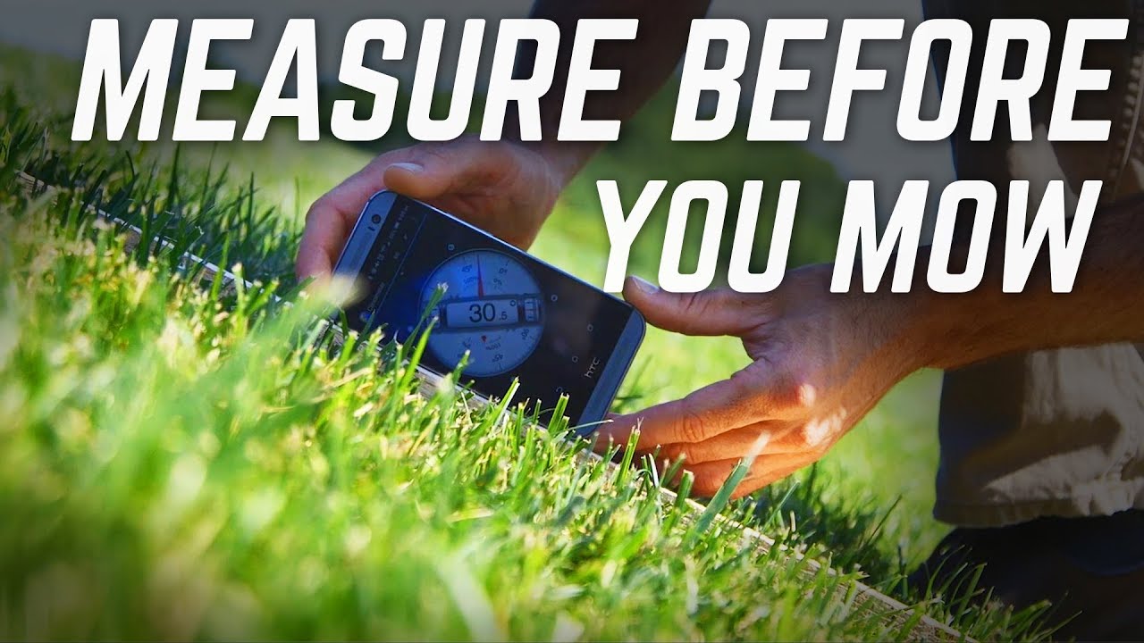 How to Measure a Hill Before You Mow