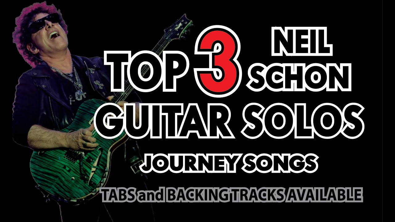 ТОП-3 песен Нила Шона из альбома Journey: гитарные соло с табулатурами от Элвина Де Леона.