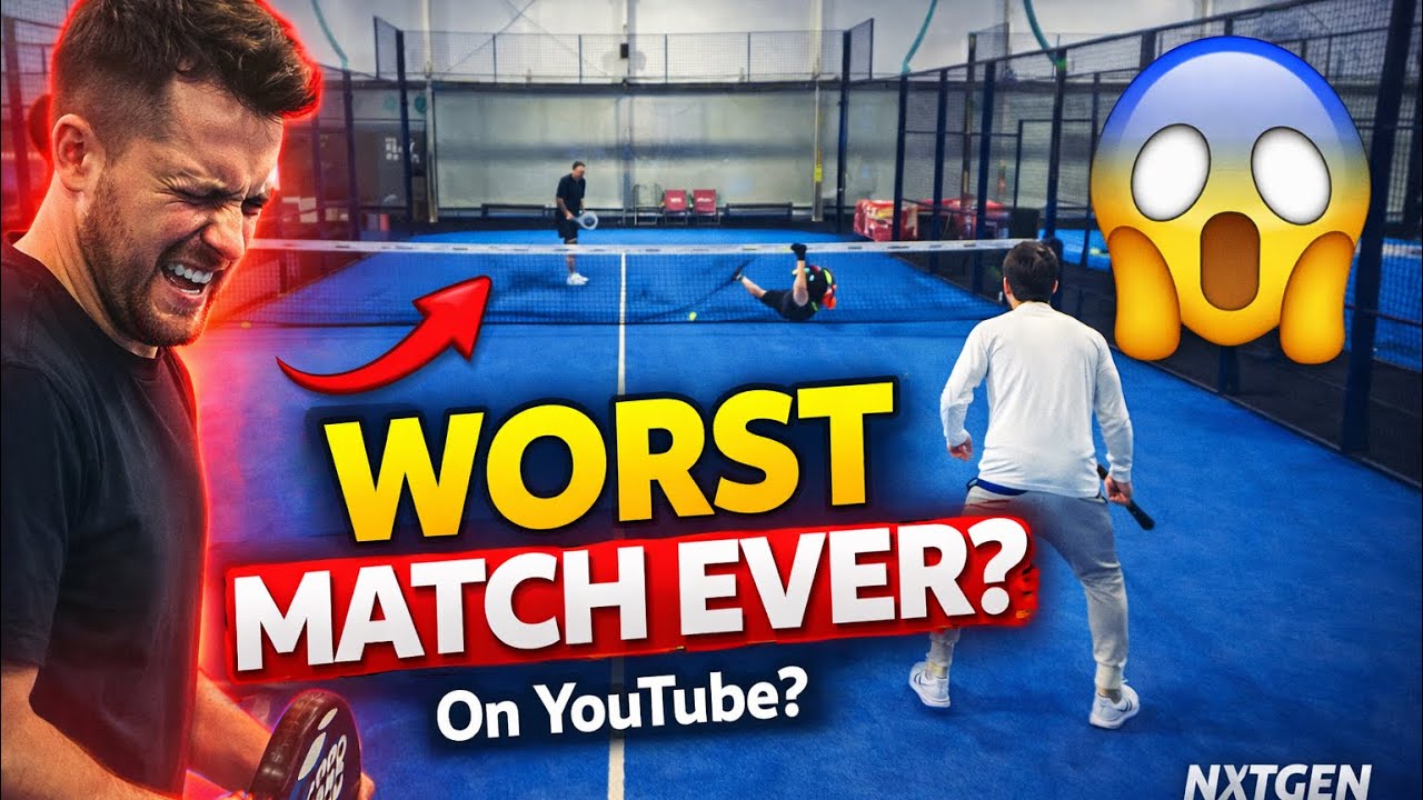 This might genuinely be the worst padel match on YouTube #WorstMatch#PadelFails#AmateurPadel#shorts 