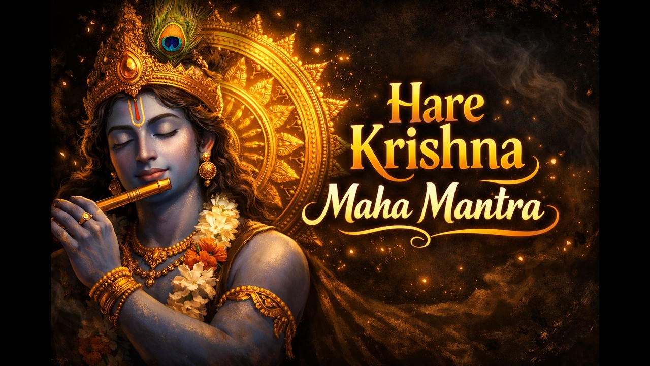 Hare Krishna Maha Mantra | Deep Bhakti Meditation & Divine Chanting