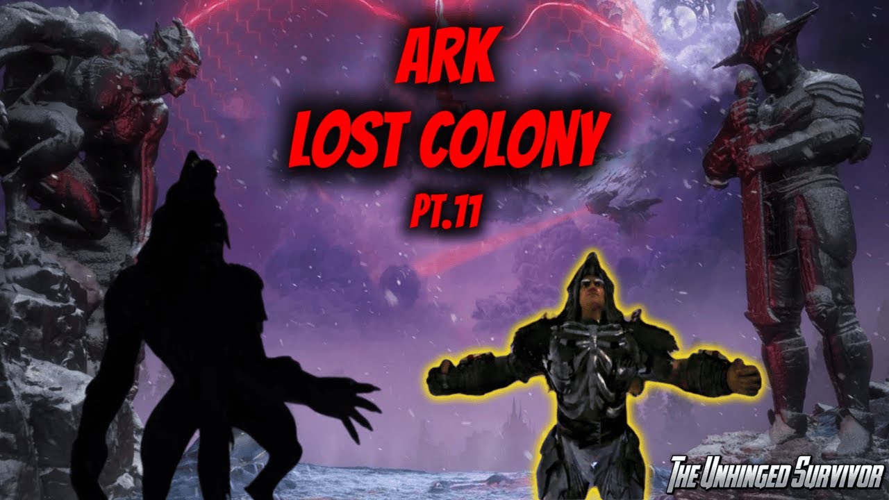 We turned into a WEREWOLF in ARK Lost Colony