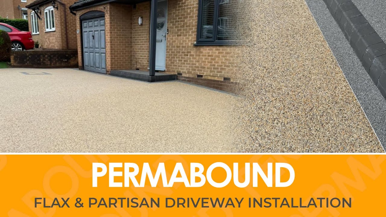 Resin Bound Gravel Driveway Installation | PERMABOUND Flax & Partisan