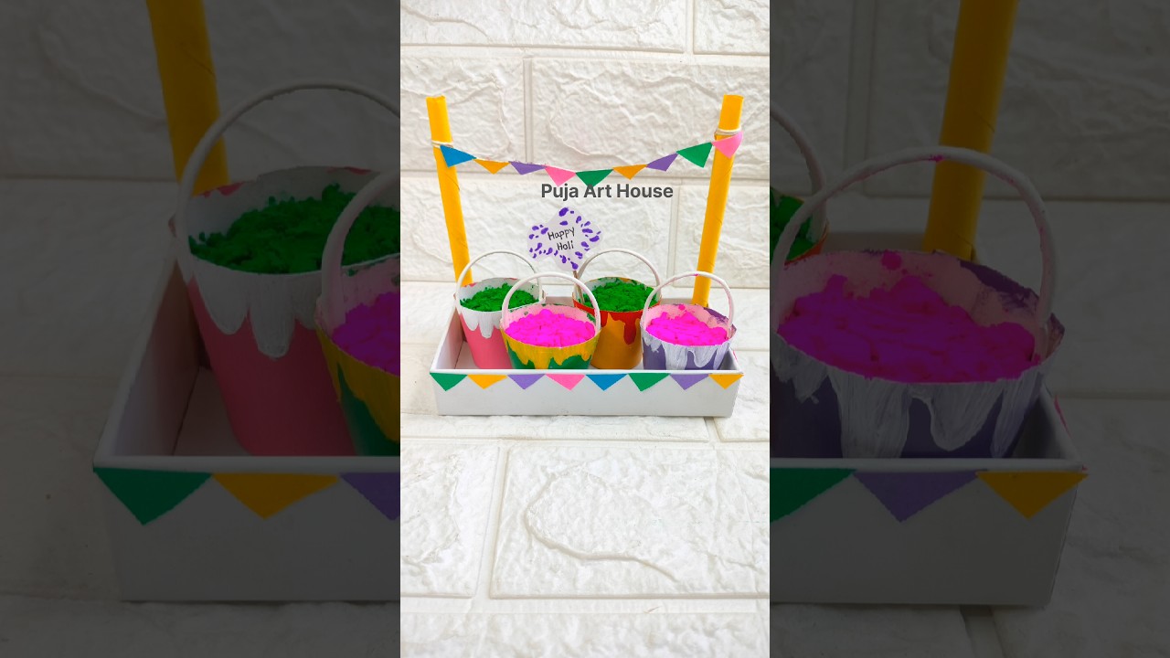 Holi Gift Hampers - DIY Craft Ideas!