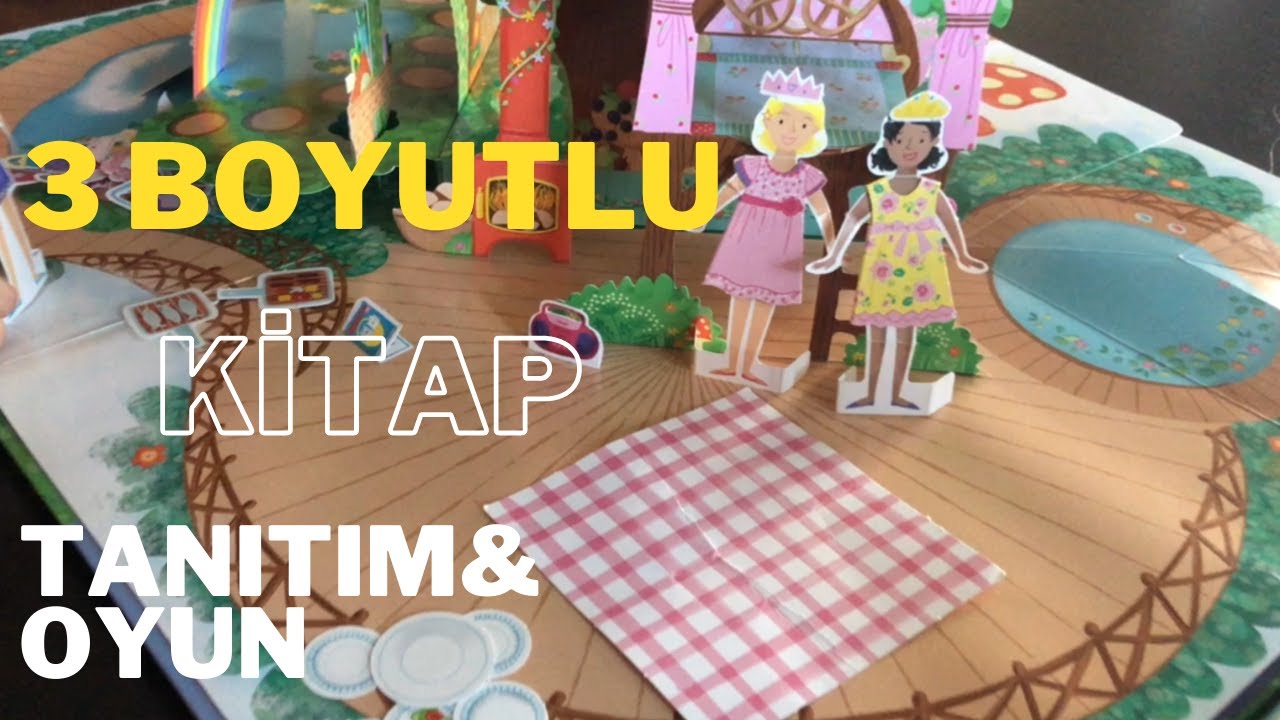 3 Boyutlu kitap tanıtımı yaptık, oynadık ve çok eğlendik. İŞ BANKASI KÜLTÜR YAYINLARI