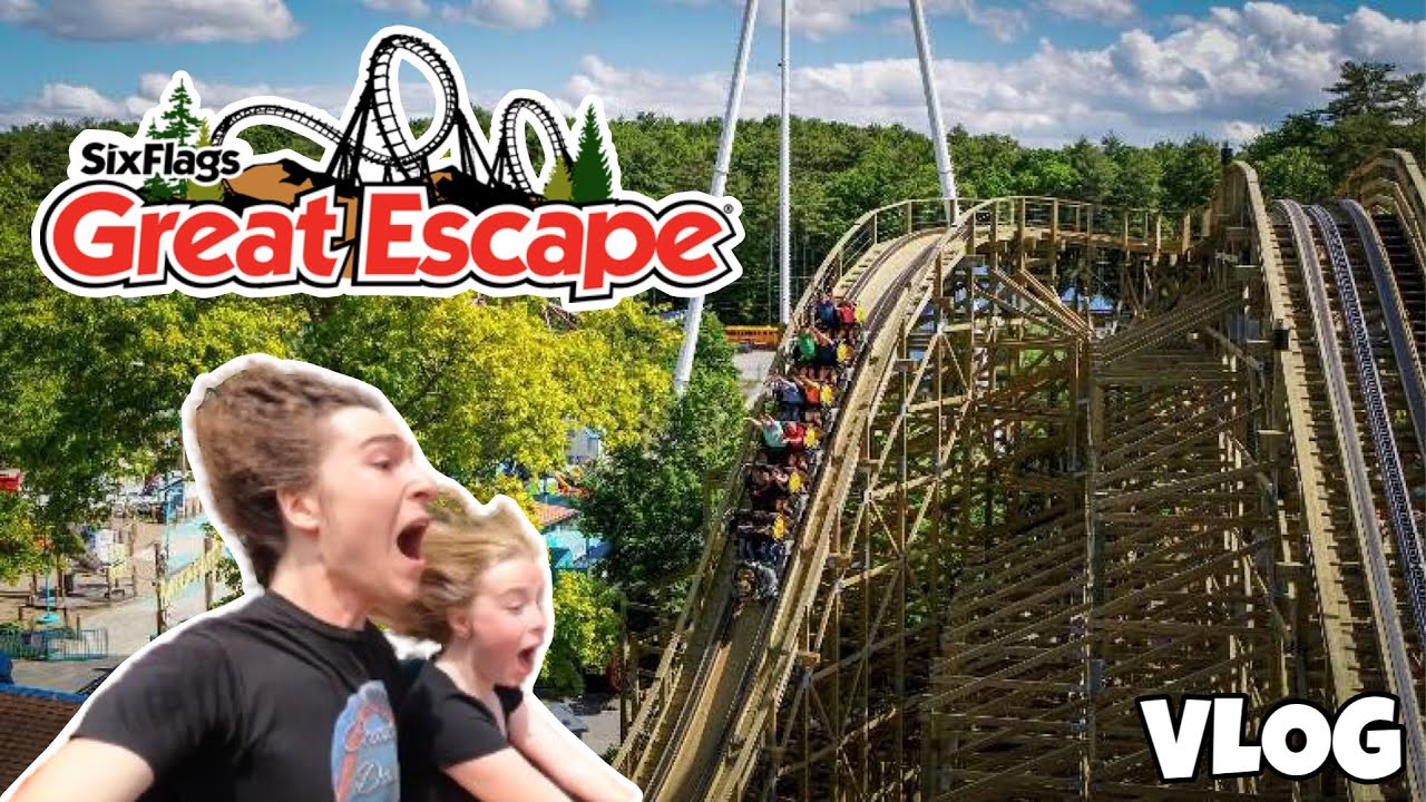 This is it… My FINAL Six Flags Park! Great Escape - Queensbury, New York | VLOG [2024]