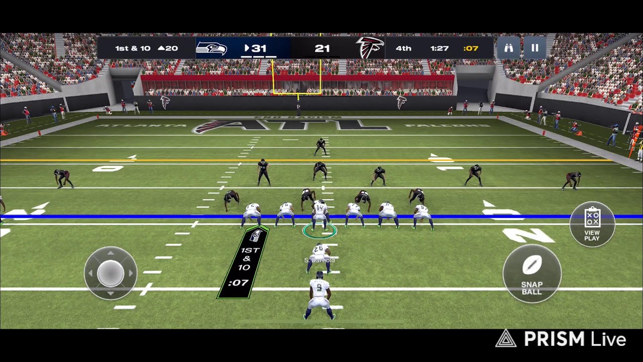 Seahawks @ Falcons Week 10 Season 1