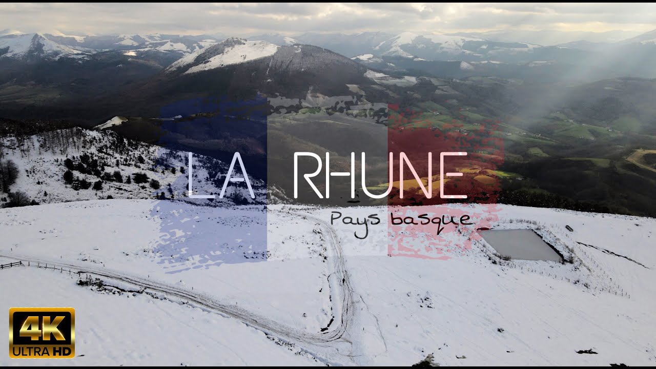 🏔️ La Rhune en hiver 🇫🇷 | 4K HDR Cinematic Drone Video ❄️