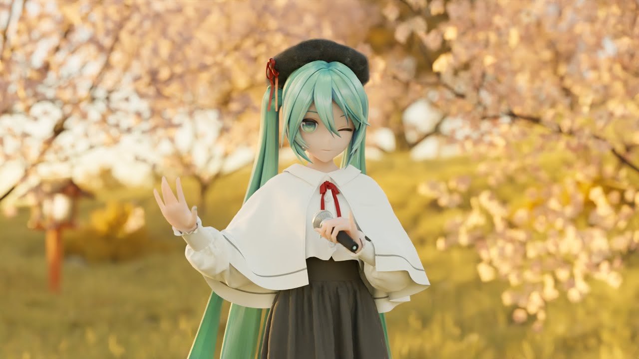 【Cycles/MMD】1/6 -out of the gravity- - MIKU