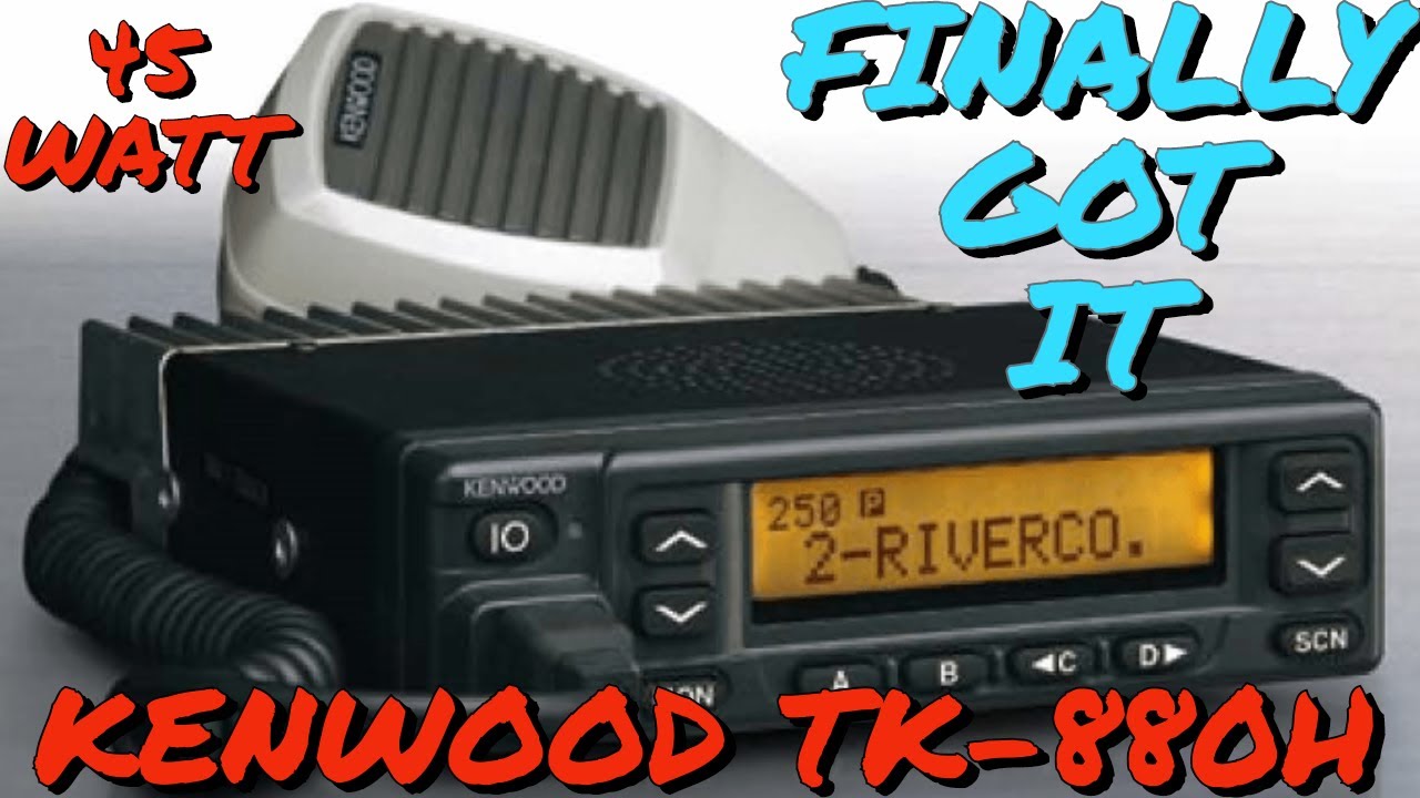 Kenwood TK 880H 45 WATT RADIO