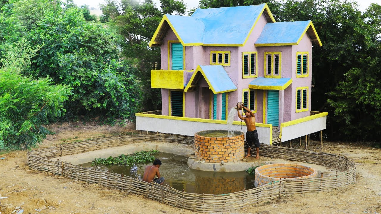 125Days of rescue of one million fish,building fish ponds, underground water wells,  Build a house