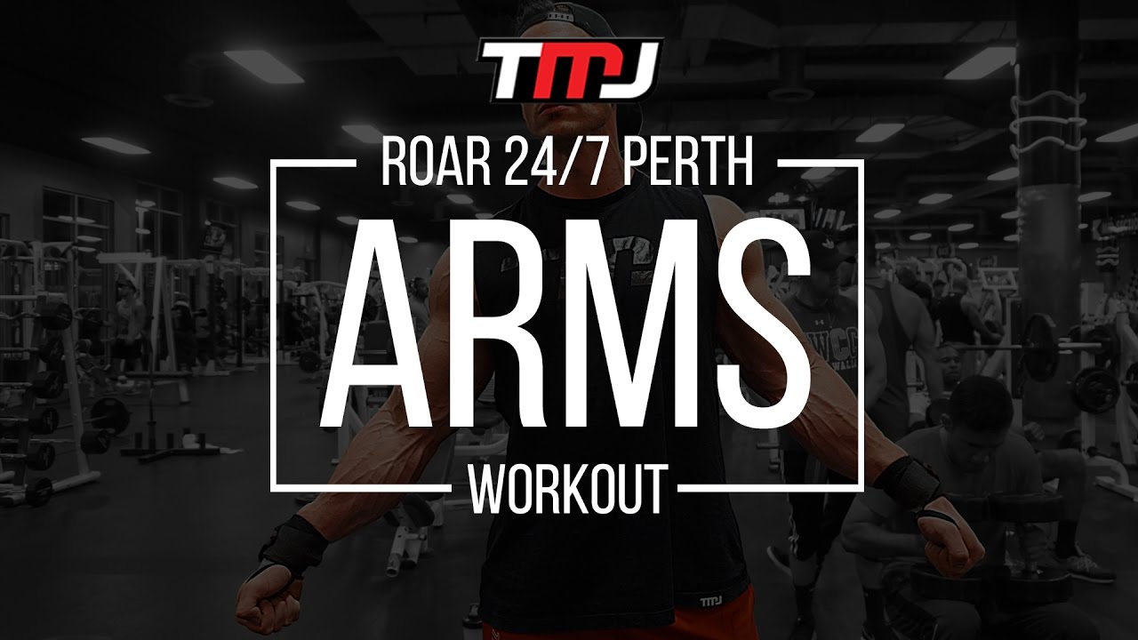 Arms Workout | In The Gym With Team MassiveJoes | Roar 24/7 Perth WA | 23 Feb 2017