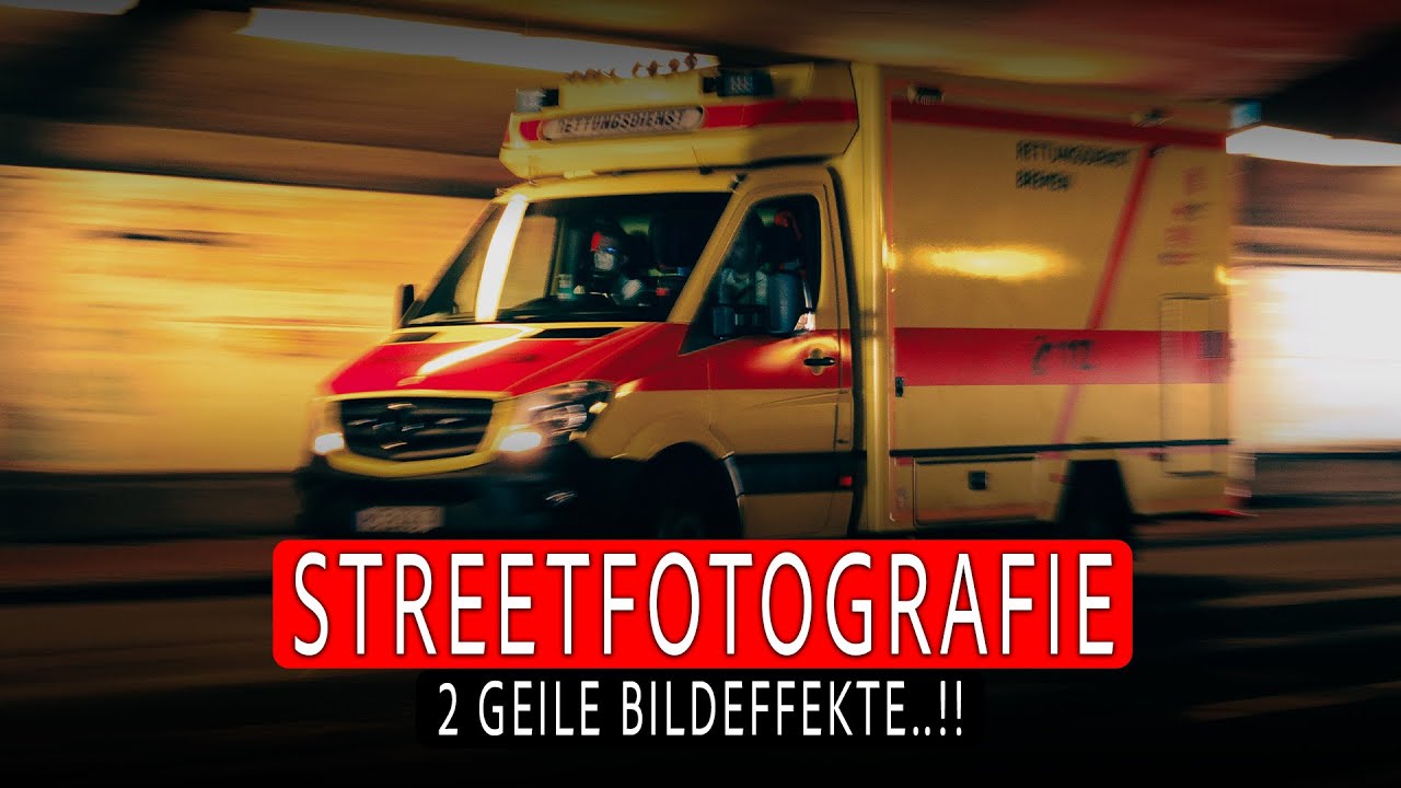 Die 2 geilsten Bildeffekte für Deine Streetfotografie! - [Der Mitzieher & Stillstand und Bewegung]