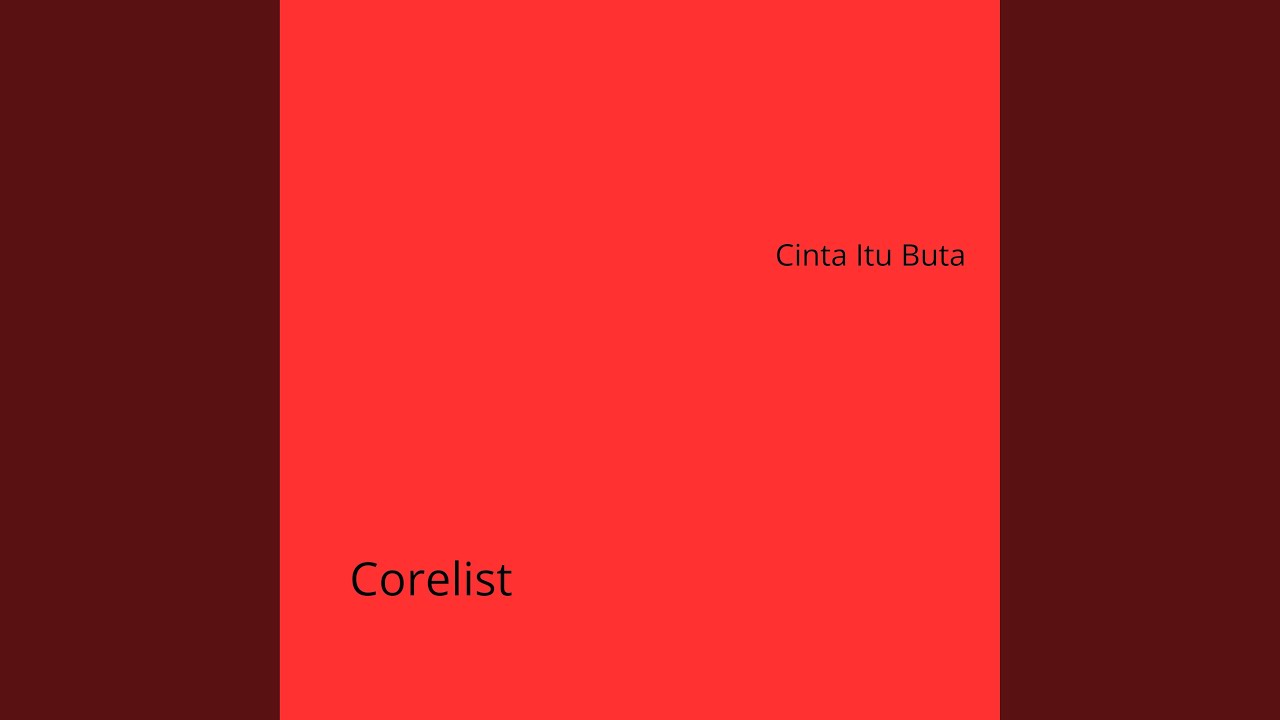 Cinta Itu Buta