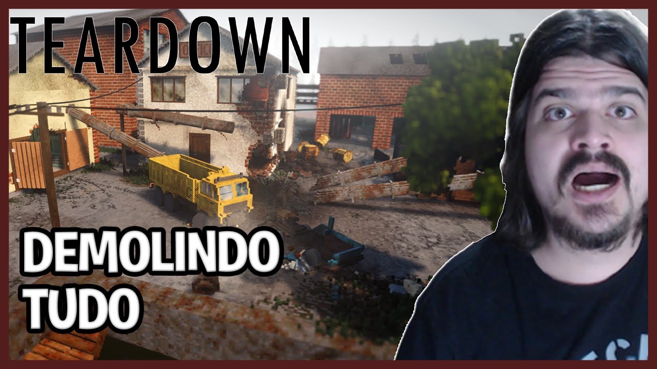 TEARDOWN - Um Jogo de Demolir Tudo Pela Frente!!  | Gameplay PT-BR