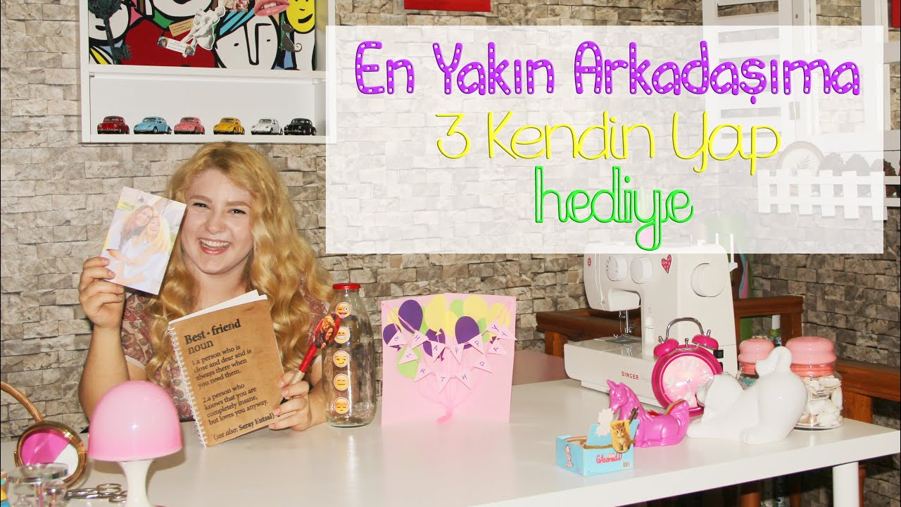 En Yakın Arkadaşıma 3 Kendin Yap Hediye | KENDİN YAP | DIY | DIY GIFT