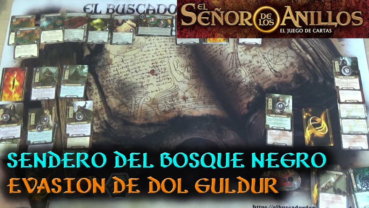 Partida a El Se&ntilde;or de los Anillos LCG - Evasi&oacute;n de Dol Guldur (Core Revisado)