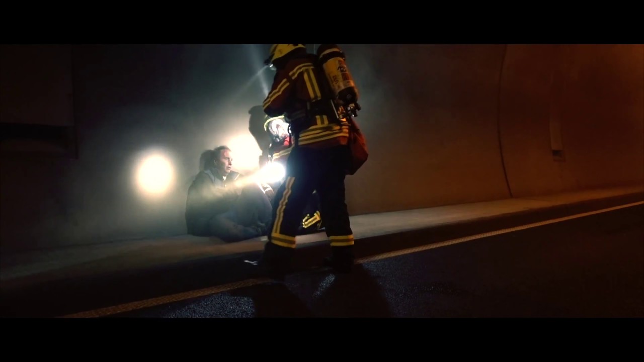 Tunnelübung der freiwilligen Feuerwehr Landshut am 06.10.2018