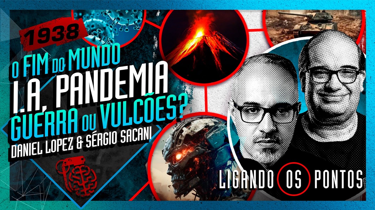 O FIM DO MUNDO: IA, TERREMOTOS E GUERRAS? DANIEL LOPEZ E SACANI - Intelig&ecirc;ncia Ltda. Podcast #1938