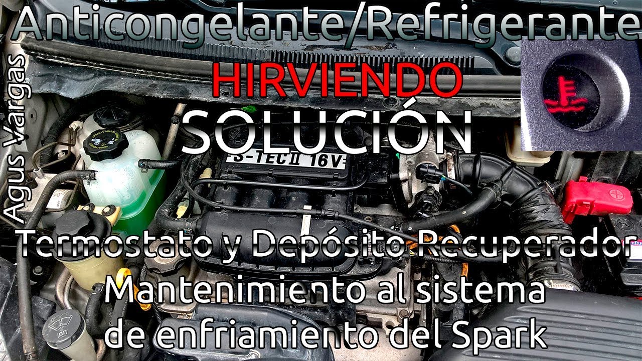 Mantenimiento al Sistema de Refrigeracion del Spark | Beat | Anticongelante Hirviendo Solución