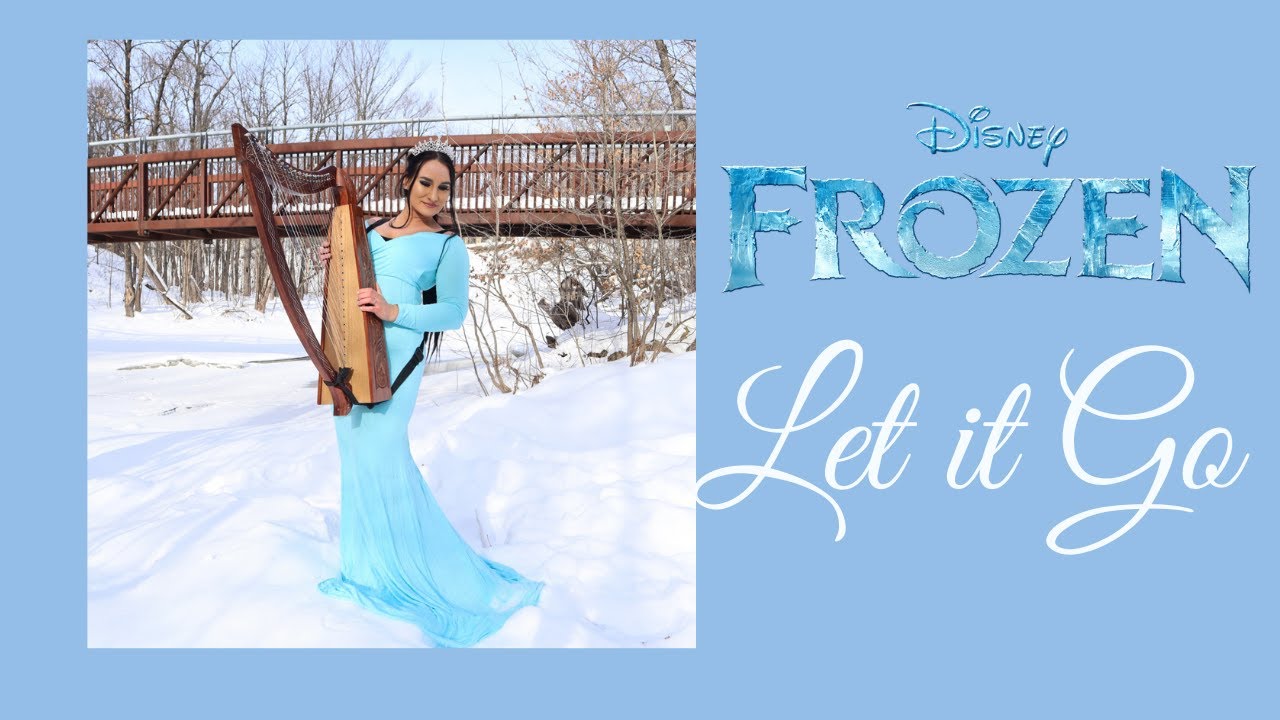 Let it Go - Frozen - Harp Cover