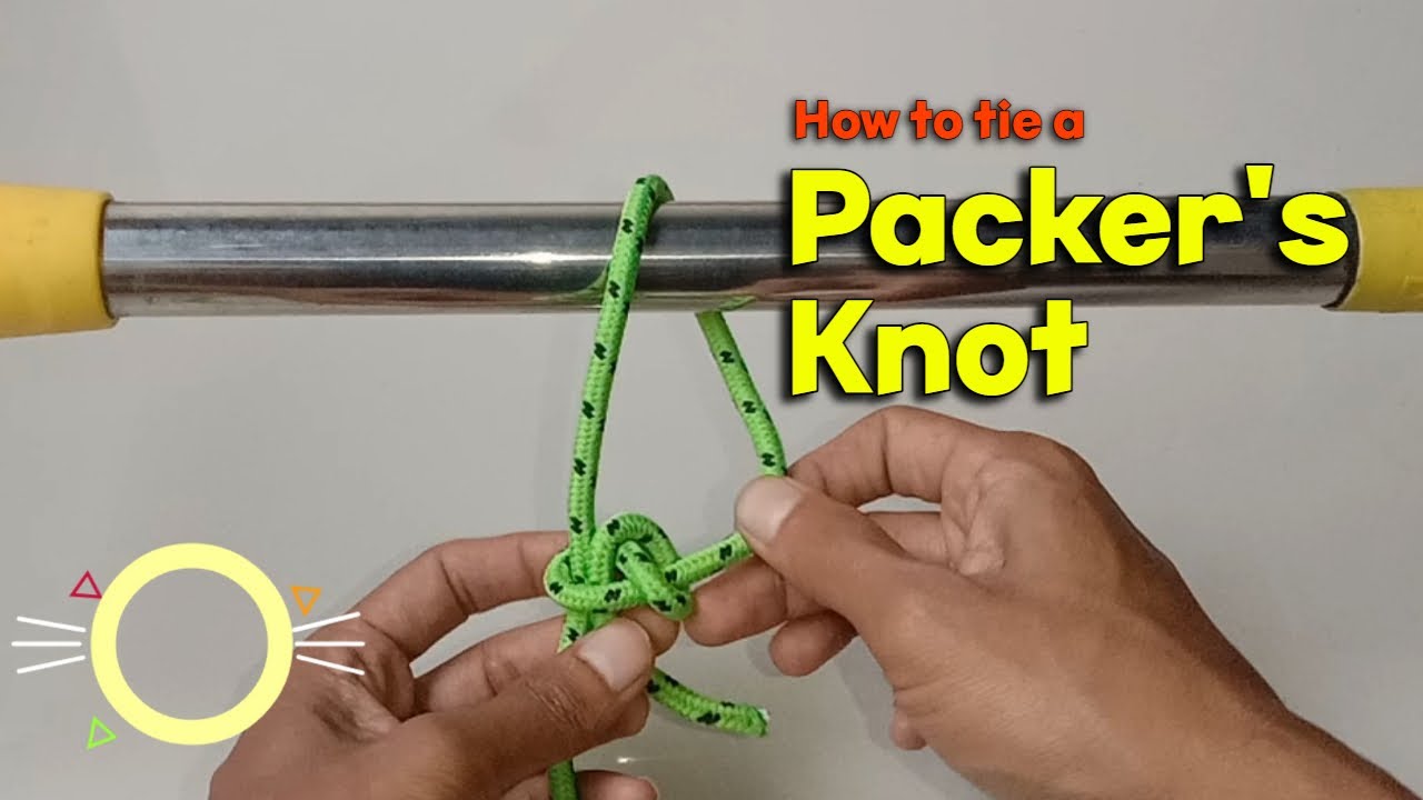 How to tie a packer's knot