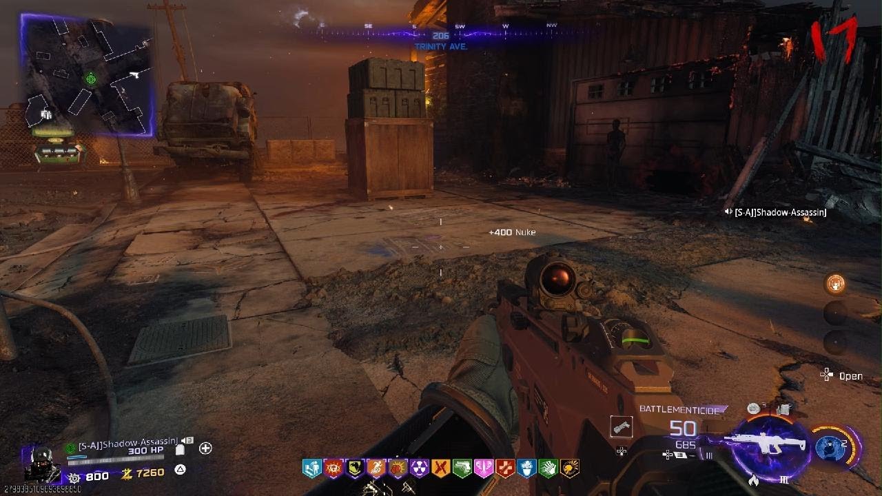 Achieving the new Dead End Weapon Charm! Zombies match 140 Part 3 of 6 - Black Ops 7