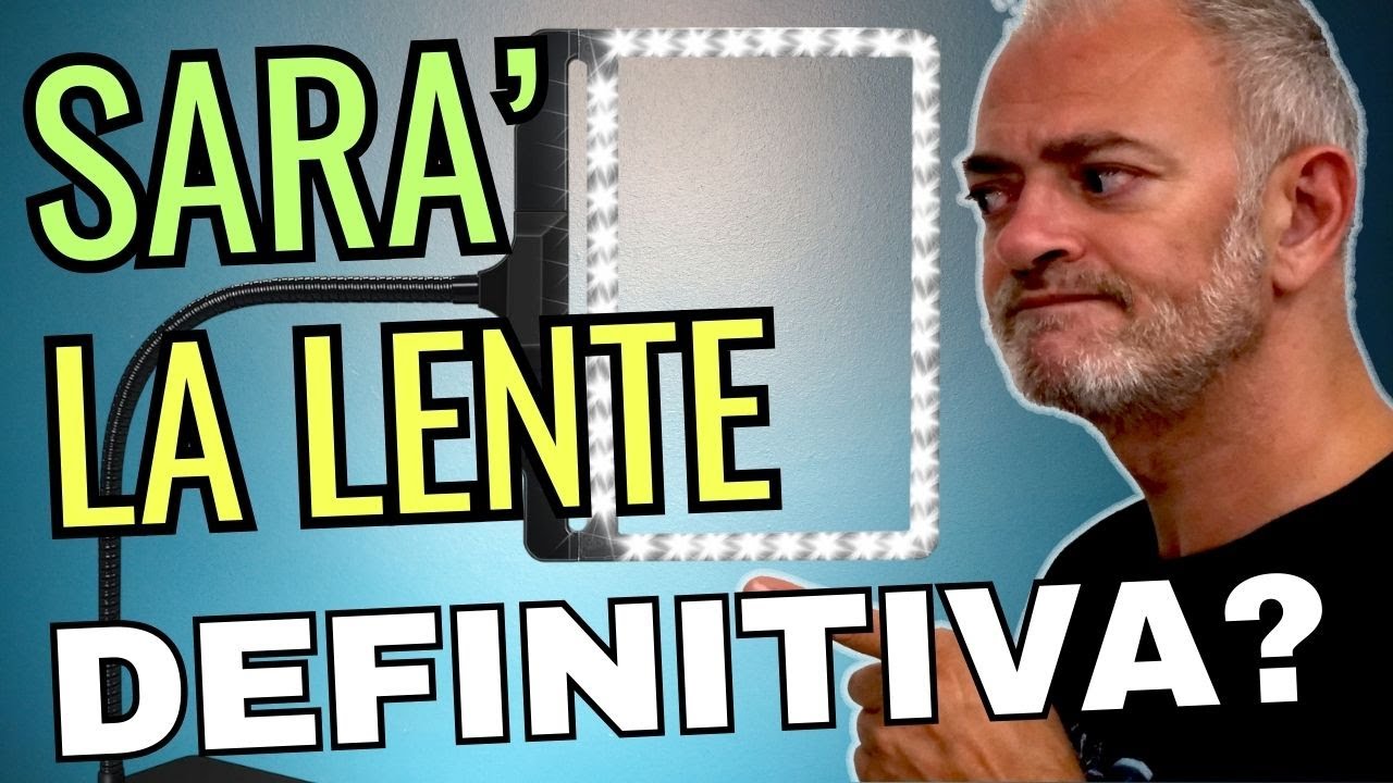 La lente DEFINITIVA enorme per MODELLISMO ?