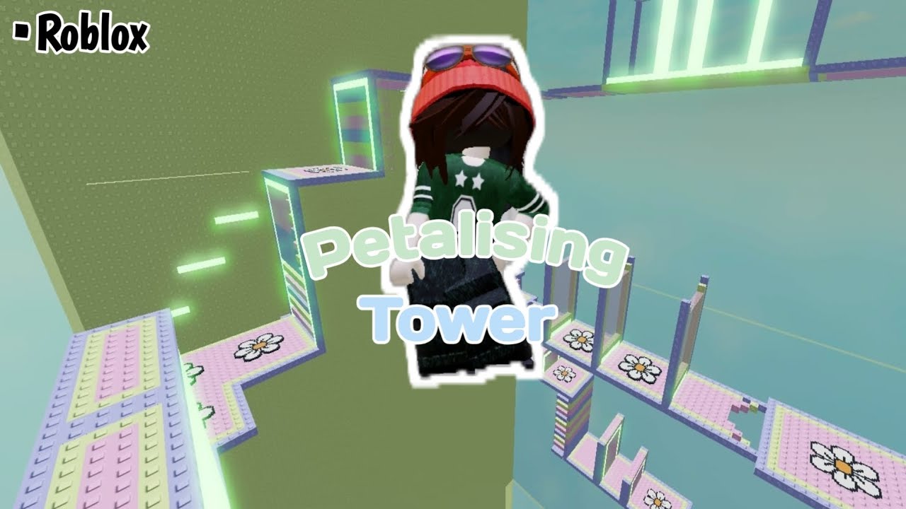 kedua kalinya aku tamatkan wall hop tower | Roblox Indonesia 