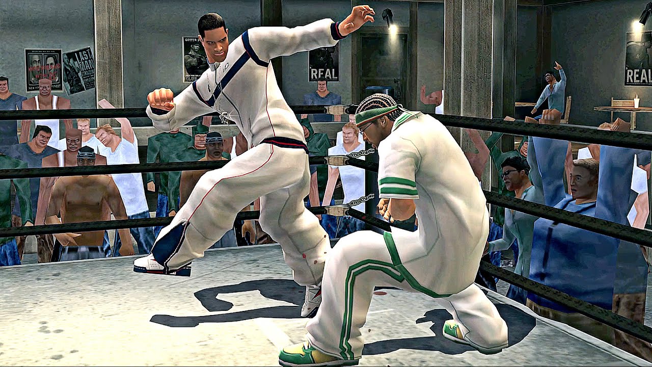 Def Jam Fight For NY Случайные матчи 4 HARD 4k
