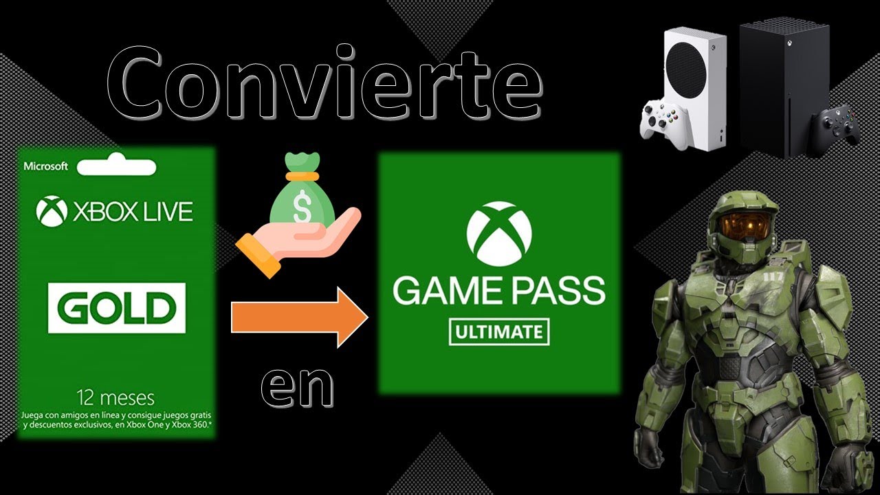 Transformar Xbox Live Gold a GamePass Ultimate pagando el mínimo y extendiendo su duración.
