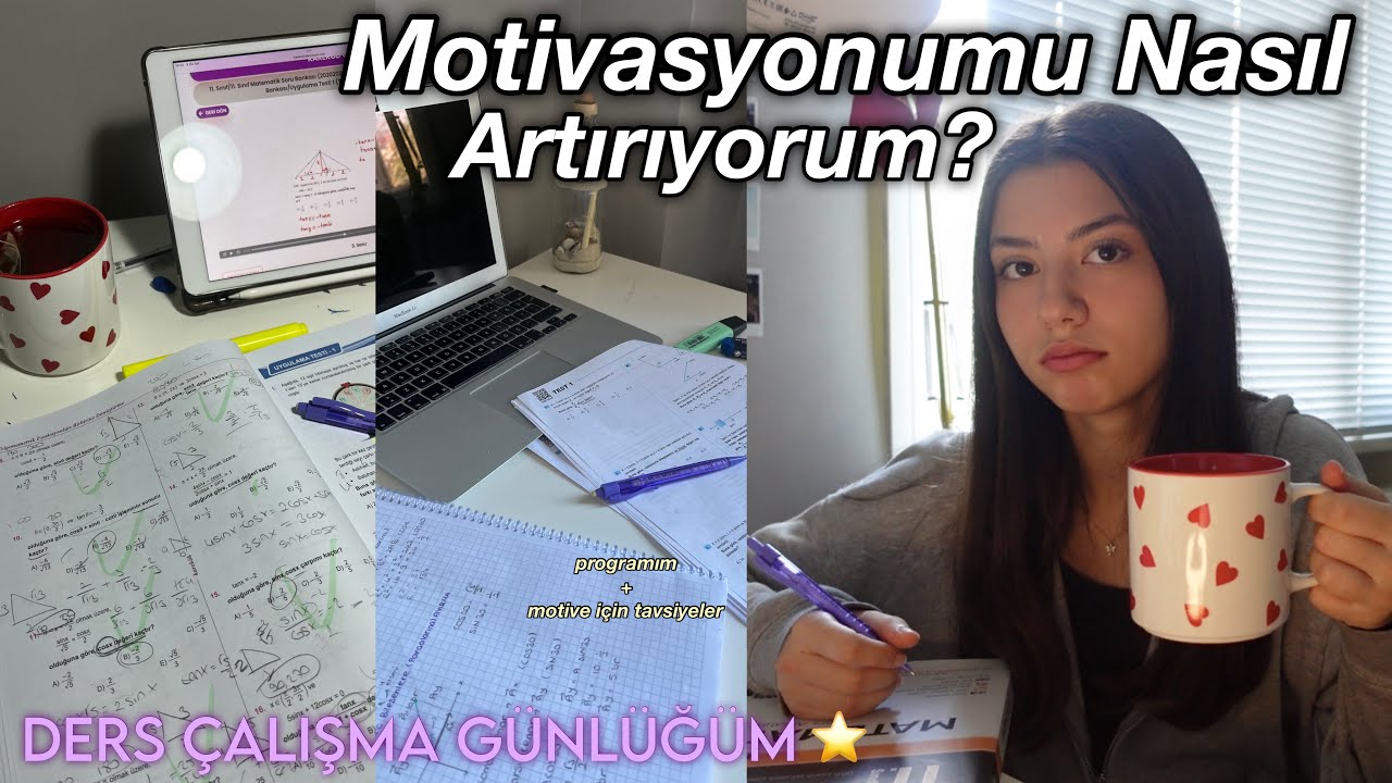 Ders Çalışma Günlüğüm👩🏻‍💻// hafta sonu bir günüm