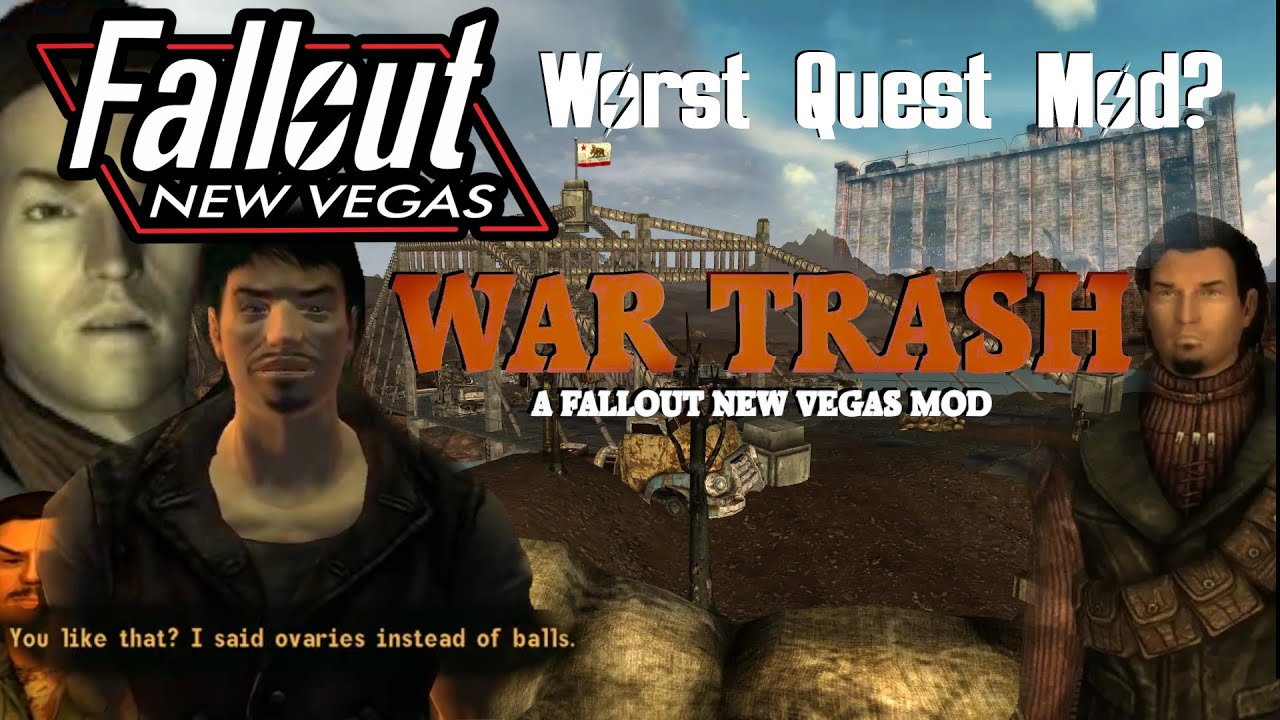 Is this the WORST Fallout: New Vegas Quest Mod? - War Trash - Tactical Espionage Action!