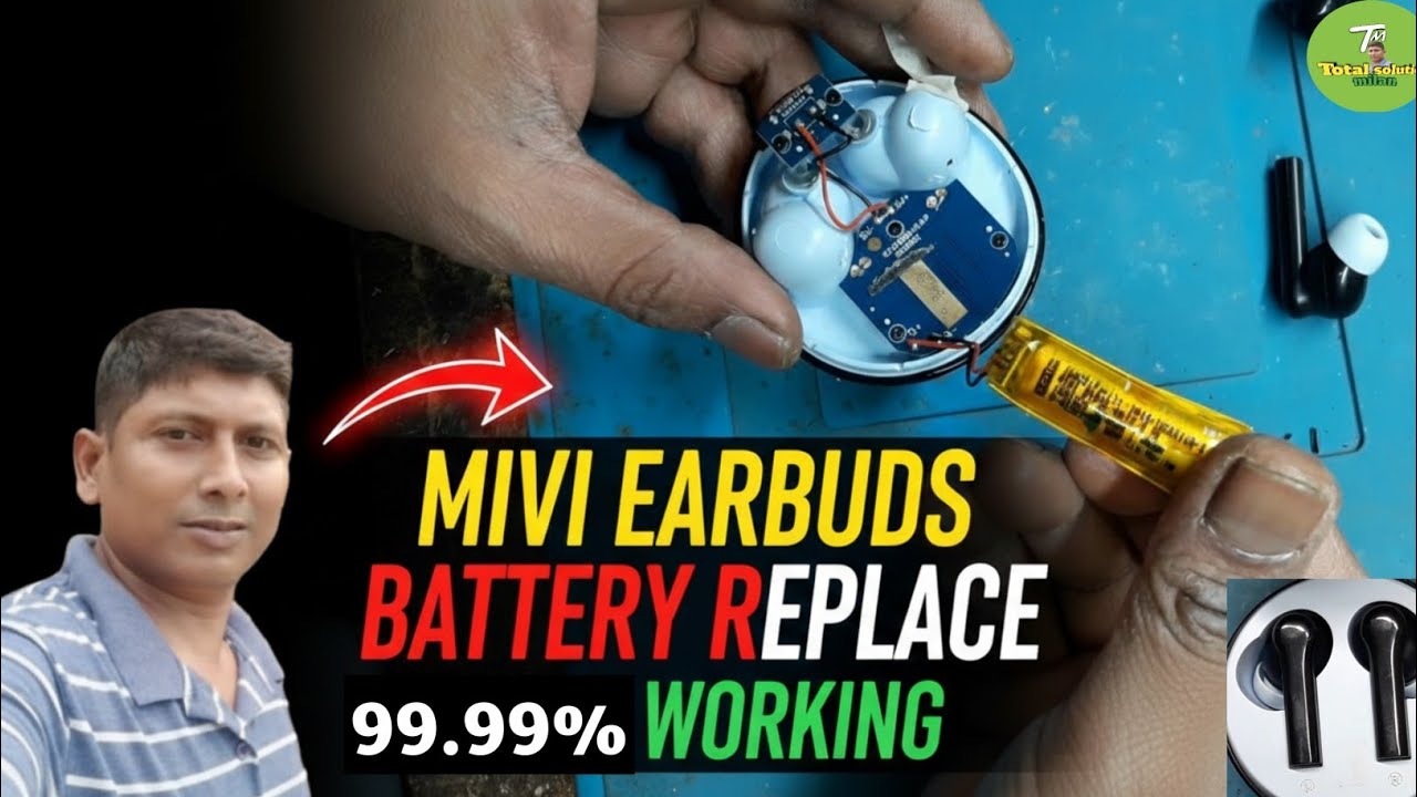 Mivi AirPods Battery Replacement & Charging Problem Fixed