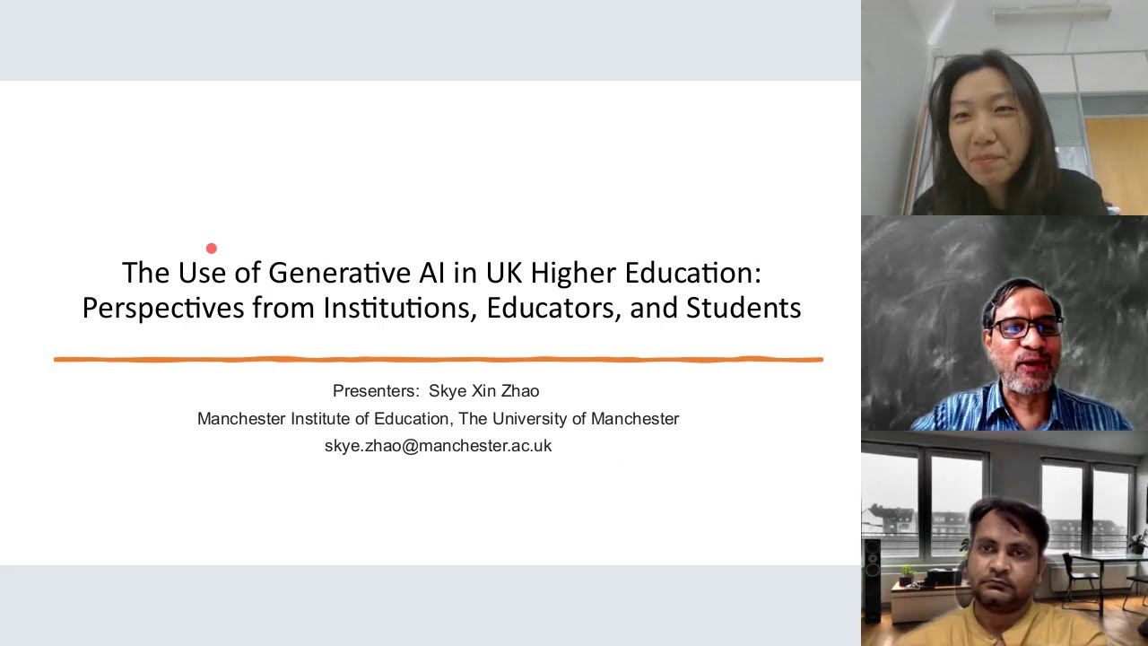Dr. Skye Zhao-Exploring The Use of Generative AI in UK Higher Education.