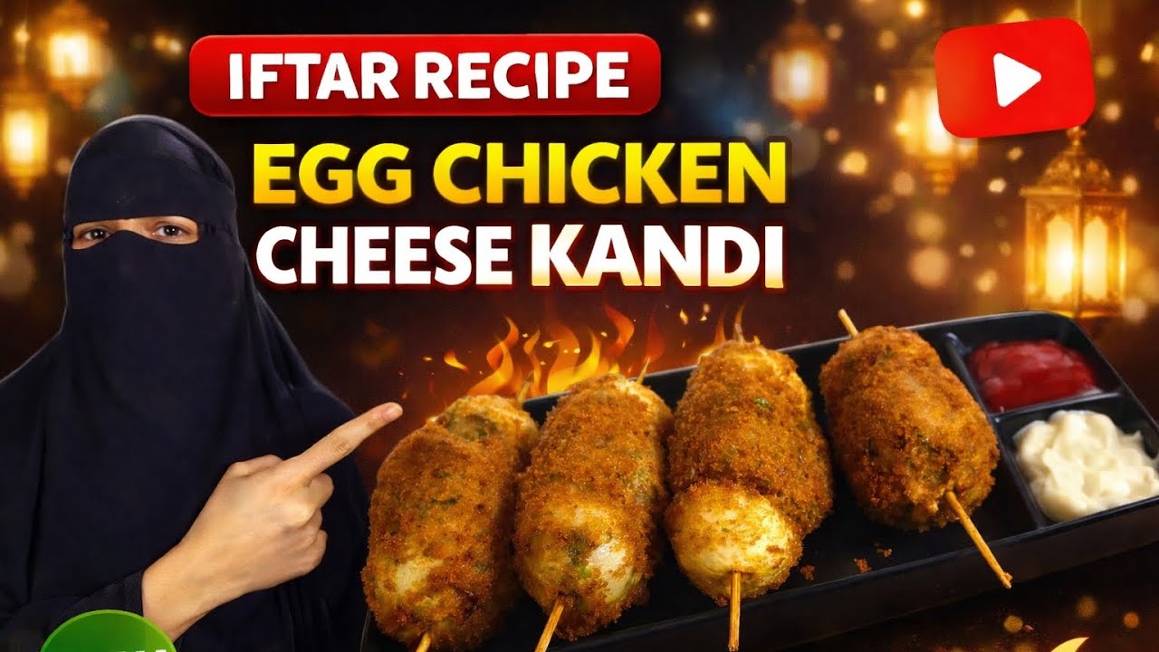 Egg Chicken Cheese Kandi Recipe | Crispy & Cheesy Iftar Special | Ramadan Snack | Parda Life Vlog